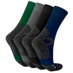 Celodoro 4 paires de chaussettes unisexes ? randonn�e sport & travail respirantes et renforc�es - toutes ...