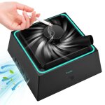 Cendrier avec purificateur dair cendrier aspirateur de fum�e 2 en 1 cendrier sans fum�e multifonctions ...