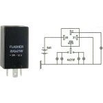 Centrale clignotante din 12v - 2(4) 21w