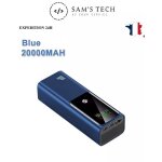 Centrale lectrique portable 20000mah - charge rapide 100w usb - c batterie externe pour iphone samsung ...