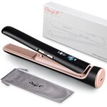 Cramique lisseur cheveux sans fil2 in 1 fer  lisser et boucleur rechargeable par usbmini lisseur de ...