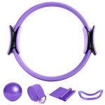 Cerceau de fitness - kit de pilates pour femmes - anneau de pilates - ballon de yoga - 5 pcs - antidérapant ... Cerceau de fitness - kit de pilates pour femmes - anneau de pilates - ballon de yoga - 5 pcs - antidérapant ...