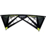 Cerf - volant 4 lignes - revolution kites - reflex 1. 5 spiderweb - poigne lime