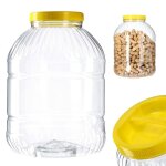 Certificat incassable de pot de nourriture du récipient en plastique pour animaux de compagnie du pot ... Certificat incassable de pot de nourriture du récipient en plastique pour animaux de compagnie du pot ...