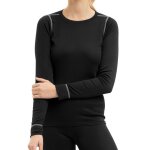Cflex t - shirt de ski et thermo pour femme - sous - v�tement chaud � manches longues polardry - noir ...