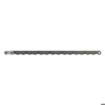Cha�ne 12 vitesses - sram - apex d1 flattop - acier poli - couleur gris - powerlock inclus