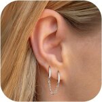 Chane boucles doreilles femme boucles doreilles femme pendantes creole femme piercing oreille helix ...
