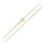 Chaîne de cou - enfant / femme - maille forçat - 45 cm - 13 mm - plaqué or jaune 750 / 1000 - 3 microns ... Chaîne de cou - enfant / femme - maille forçat - 45 cm - 13 mm - plaqué or jaune 750 / 1000 - 3 microns ...