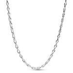 Cha�ne de cou femme - argent - 393052c00 - 50 - 925 / 1000 - couleur argent - fermoir mousqueton