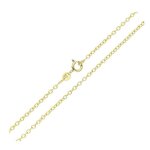 Chaîne de cou - femme / homme - maille forçat - 60 cm - 16 mm - plaqué or jaune 585 / 1000 - 3 microns ... Chaîne de cou - femme / homme - maille forçat - 60 cm - 16 mm - plaqué or jaune 585 / 1000 - 3 microns ...
