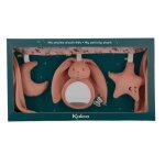 Chane dactivits bb - lapinoo - terracotta - miroir rflchissant - hochets colors
