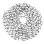 Chane en fer solide et durable avec maillons en acier souds adapte aux cltures laisses de promenade ...