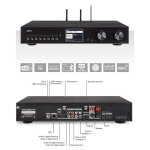 Chane hi - fi tout - en - un - imperial - dabman i560 - amplificateur 2x30w - bluetooth 5. 1 - lecteur ...