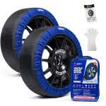 Cha�nes � neige textiles sparco snowshield xxl - faciles � installer et silencieuses