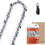 Chane de trononneuse 0325 74 maillons 16 mm 45 cm faible rebond compatible avec stihl ms240 ms260 ms280 ...