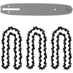 Cha�ne pour tron�onneuse - duueyct - lot de 3 25 cm (10) - 40 maillons - pas 3 / 8 lp - jauge 13 mm