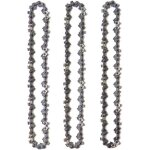 Chanes de trononneuse  perche 3 pices 10 - 25cm 40 maillons black & decker ryobi