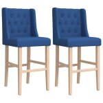 Chaises de bar cloud lot de 2 tabourets hauts siège haut bois massif dhévéa et tissu lv435 Chaises de bar cloud lot de 2 tabourets hauts siège haut bois massif dhévéa et tissu lv435