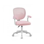 Chaise de bureau enfant mark adler junior 3. 0 rose - ergonomique hauteur r�glable accoudoirs rabattables ...