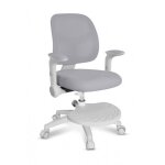 Chaise de bureau enfant mark adler junior 5. 0 gris - ergonomique hauteur et profondeur r�glables accoudoirs ...