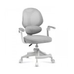 Chaise de bureau enfant r�glable mark adler junior 4. 5 gris - ergonomique accoudoirs rabattables roulettes ...