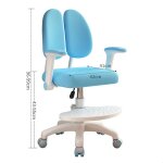 Chaise de bureau pour enfants avec roues à 360 degrés réglable en hauteur et en profondeur posture assise ... Chaise de bureau pour enfants avec roues à 360 degrés réglable en hauteur et en profondeur posture assise ...