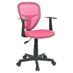 Chaise de bureau pour enfant studio fauteuil pivotant et ergonomique avec accoudoirs sige  roulettes ...