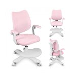 Chaise de bureau ergonomique - mark adler - junior 4. 6 - rose - hauteur rglable - accoudoirs inclinables ...