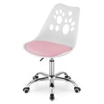 Chaise de bureau  roulettes pour enfant - hauteur rglable de 41  52. 5 cm - fauteuil de bureau pivotant ...