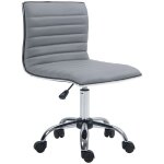 Chaise de bureau sans accoudoirs chaise pivotante rglable en hauteur avec roulettes chaise de bureau ...