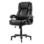 Chaise de bureau - vevor - support lombaire � commande par bouton fauteuil de direction ergonomique - ...
