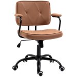 Chaise de bureau vintage chaise de bureau rglable en hauteur avec fonction rocker pour bureau  domicile ...
