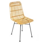 Chaise kubu rotin métal atmosphera Chaise kubu rotin métal atmosphera