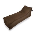 Chaise longue flottante - soo santa� - relax sis - d�houssable - r�sistante aux uv - brun