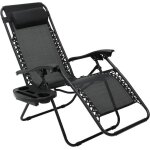 Chaise longue pliable fauteuil inclinable jardin avec repose - t�te et dossier r�glablesergonomique et ...