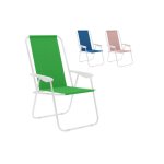 Chaise de plage pliable - marbueno - chaise pliante - oxford - acier - 1 place Chaise de plage pliable - marbueno - chaise pliante - oxford - acier - 1 place