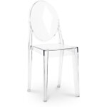 Chaise transparente de salle à manger - victoire transparent Chaise transparente de salle à manger - victoire transparent