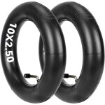 Chambre  air trottinette lectrique 10 x 250 double paisseur valve coude 90 10 pouces chambre  air ...