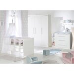 Chambre bébé complète roba - maren - lit Évolutif 70x140 + commode à langer compacte + armoire - blanc ... Chambre bébé complète roba - maren - lit Évolutif 70x140 + commode à langer compacte + armoire - blanc ...