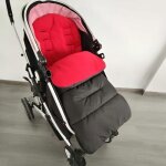Chancelire pour poussette 3 en 1 - gigoteuse dhiver pour bb avec doublure polaire - coupe - vent et ...