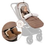 Chanceli�re pour poussettes lionelo oli - universelle - imperm�able - + 5 � ?20�c - filtre uv - beige ...