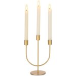 Chandelier - bougeoirs mtal moderne - centre de table mariage et nol