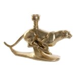 Chandelier - dkd home decor - léopard - résine - 25 x 6 x 14 cm - doré Chandelier - dkd home decor - léopard - résine - 25 x 6 x 14 cm - doré