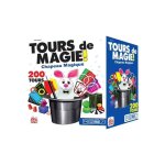 Chapeau de magie - magie 200 tours - enfants - accessoires inclus - 200 tours - noir