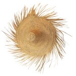 Chapeau de paille naturelle xxl naturel 100 cm
