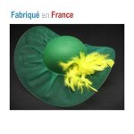 Chapeau sainte catherine lisa (feutre et tulle)