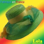 Chapeau sainte catherine lola (paille)