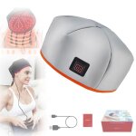 Chapeau de thrapie par lumire rouge  led casque de croissance des cheveux appareil de thrapie par ...