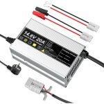 Chargeur 14. 6v 20a lifepo4 charge rapide pour batterie lithium 12v