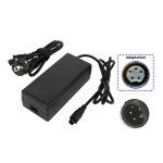 Chargeur 42 v pour batteries phylion joycube jceb 36v 2a avec connecteur 5 broches (disposition circulaire) ...